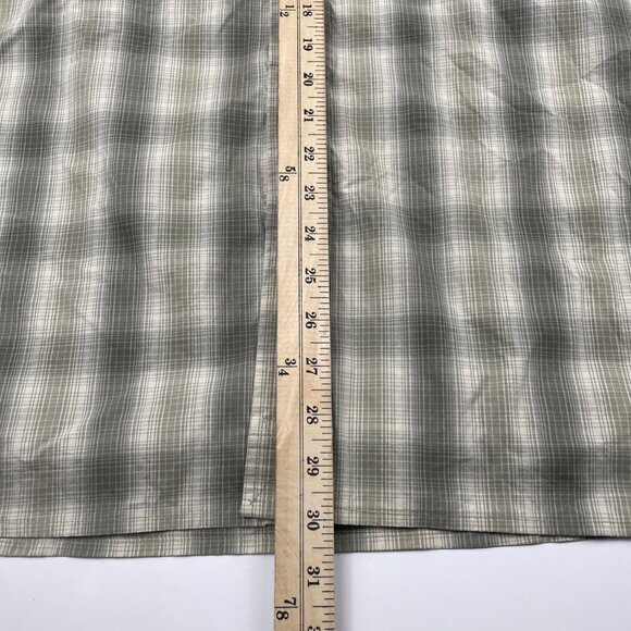 Walls Pearl Snap Work Shirt Men's L Allan Long Sleeve Plaid Chore Outdoors - Picture 5 of 10